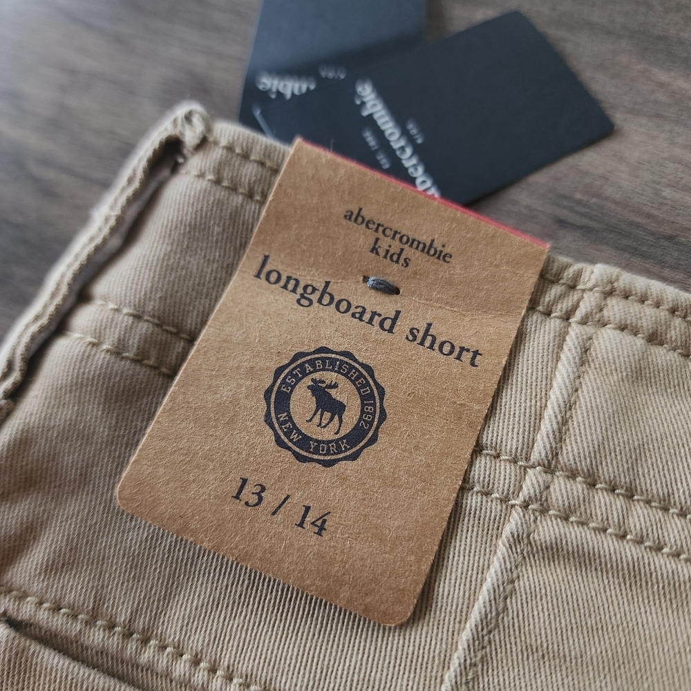 Abercrombie Kids Longboard Shorts 13/14 NWT - Picture 13 of 16
